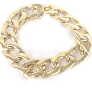 Heavy Gold like plated necklace.